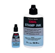 Ideal Stamp Ink - 2 oz  Black